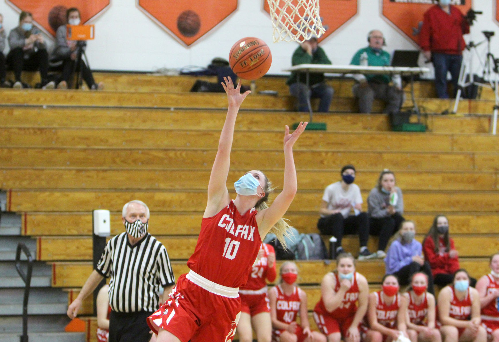 Colfax at Elk Mound girls basketball 1-25-21